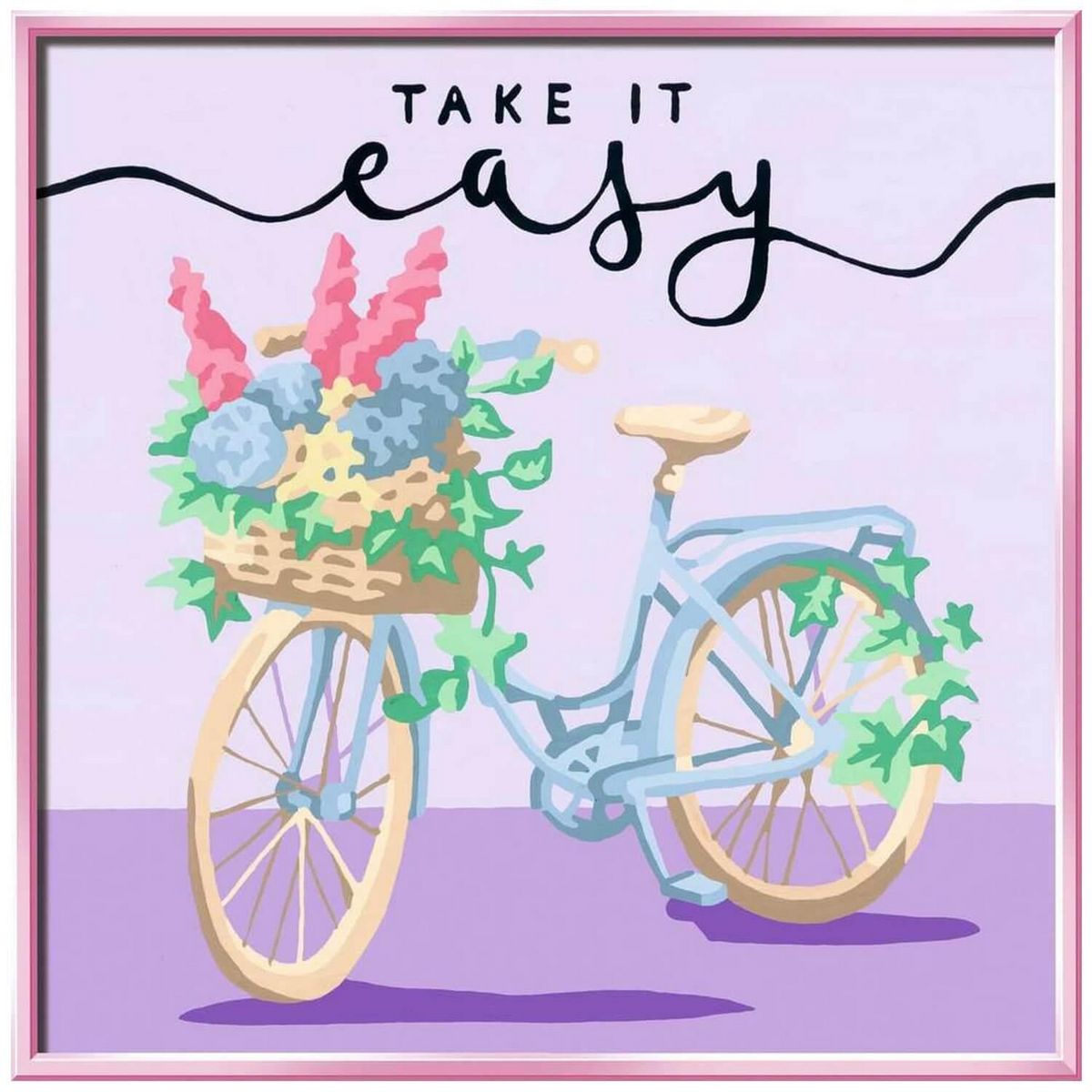 RAVENSBURGER CreArt Peinture au numéro : Carré - Take it easy