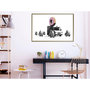 Voir la diapositive 2 : Paris Prix Affiche Murale Encadrée  Banksy Donuts Strawberry