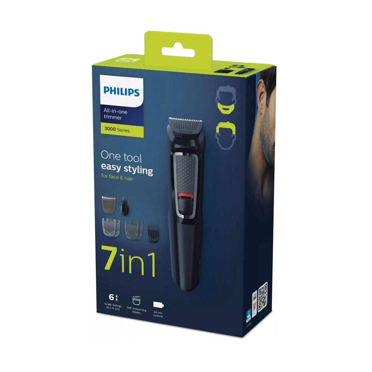 Philips Tondeuse à cheveux 7-en-1 rechargeable - MG3720-15