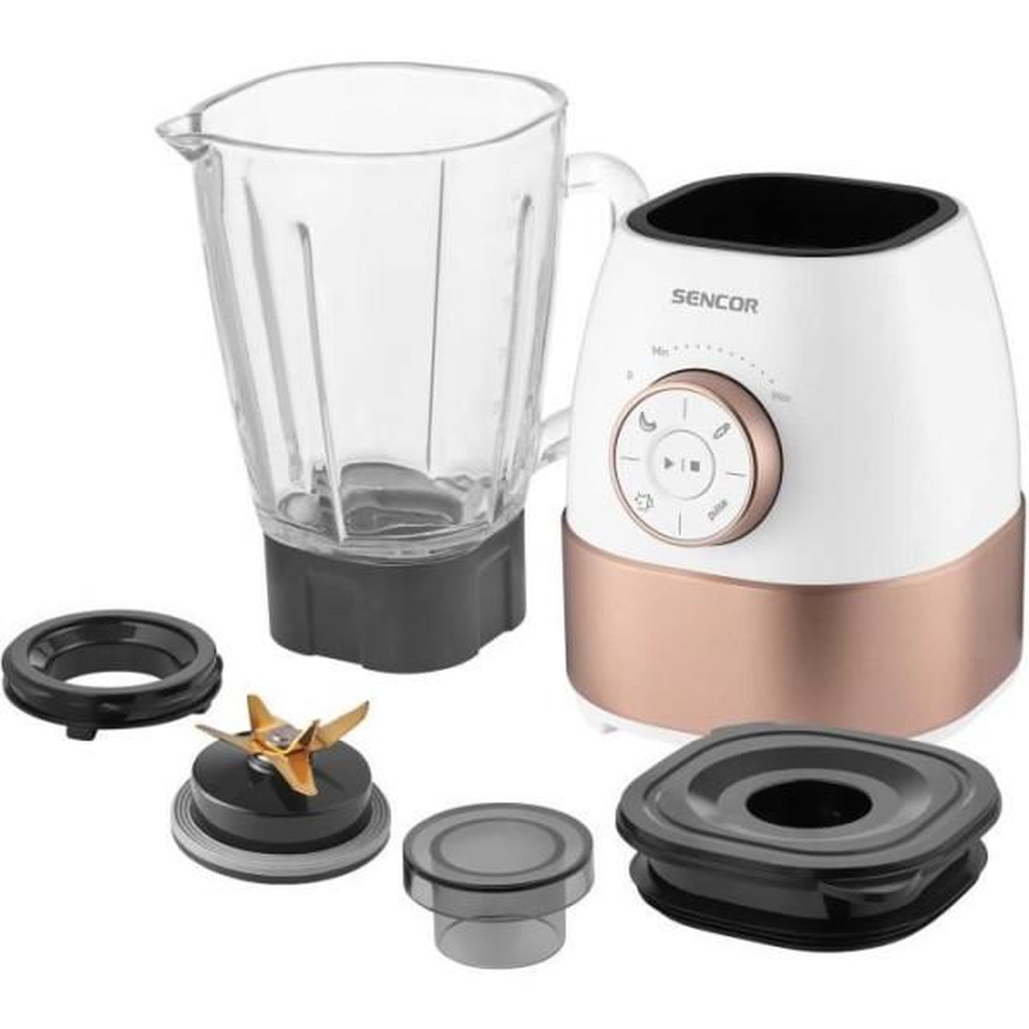 Voir la diapositive 4 : SENCO Blender Sencor SBL 5870GD 1800W 24000RPM 1,5L