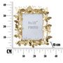 Voir la diapositive 6 : Paris Prix Cadre Photo Déco en Métal  Papillons  20x25cm Or