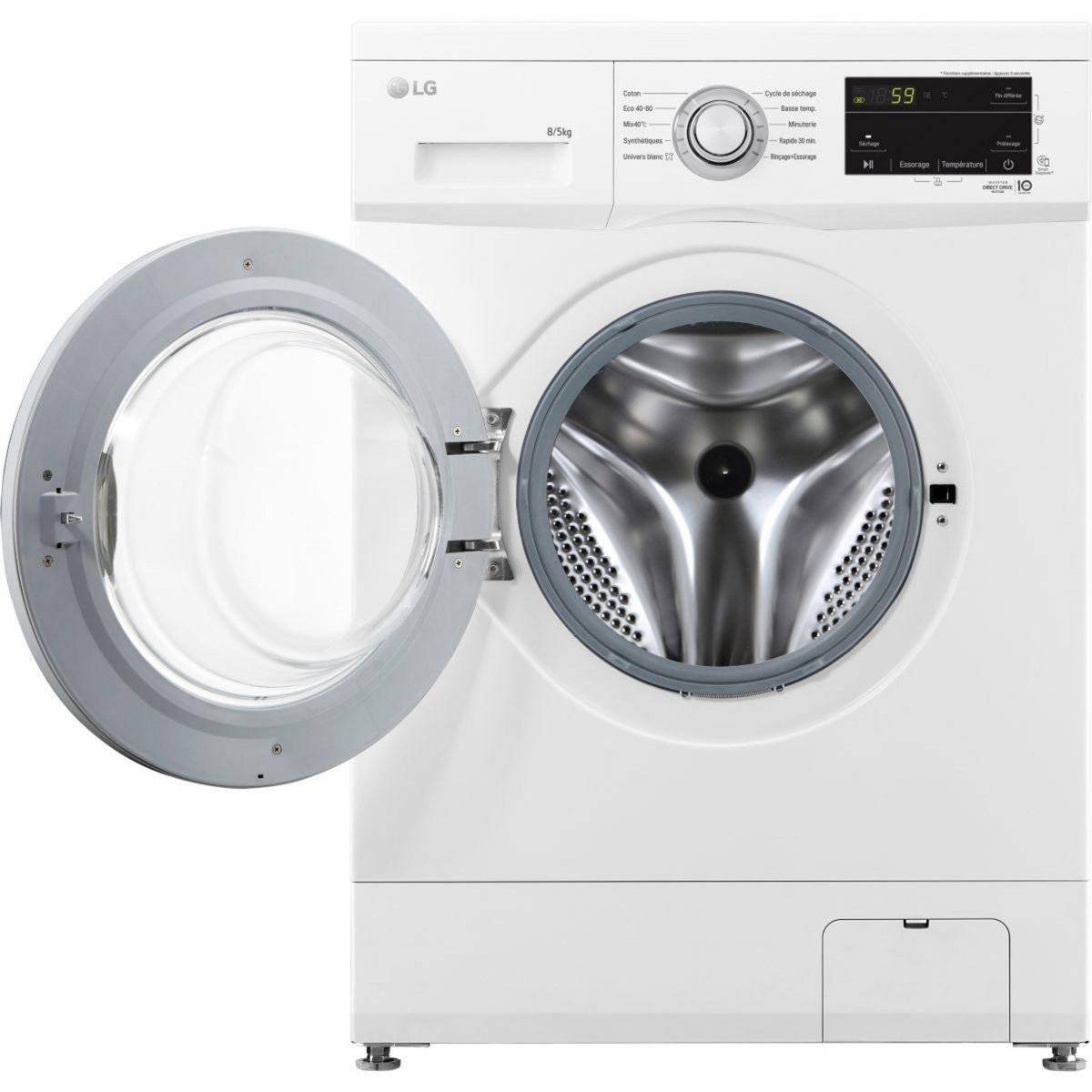 LG Lave linge séchant hublot F854M21WR