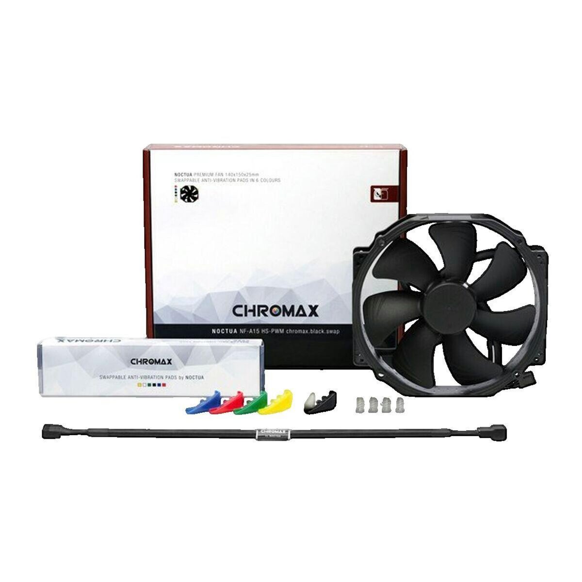 Noctua Ventilateur Noctua NF-A15 HS-PWM chromax.black.swap