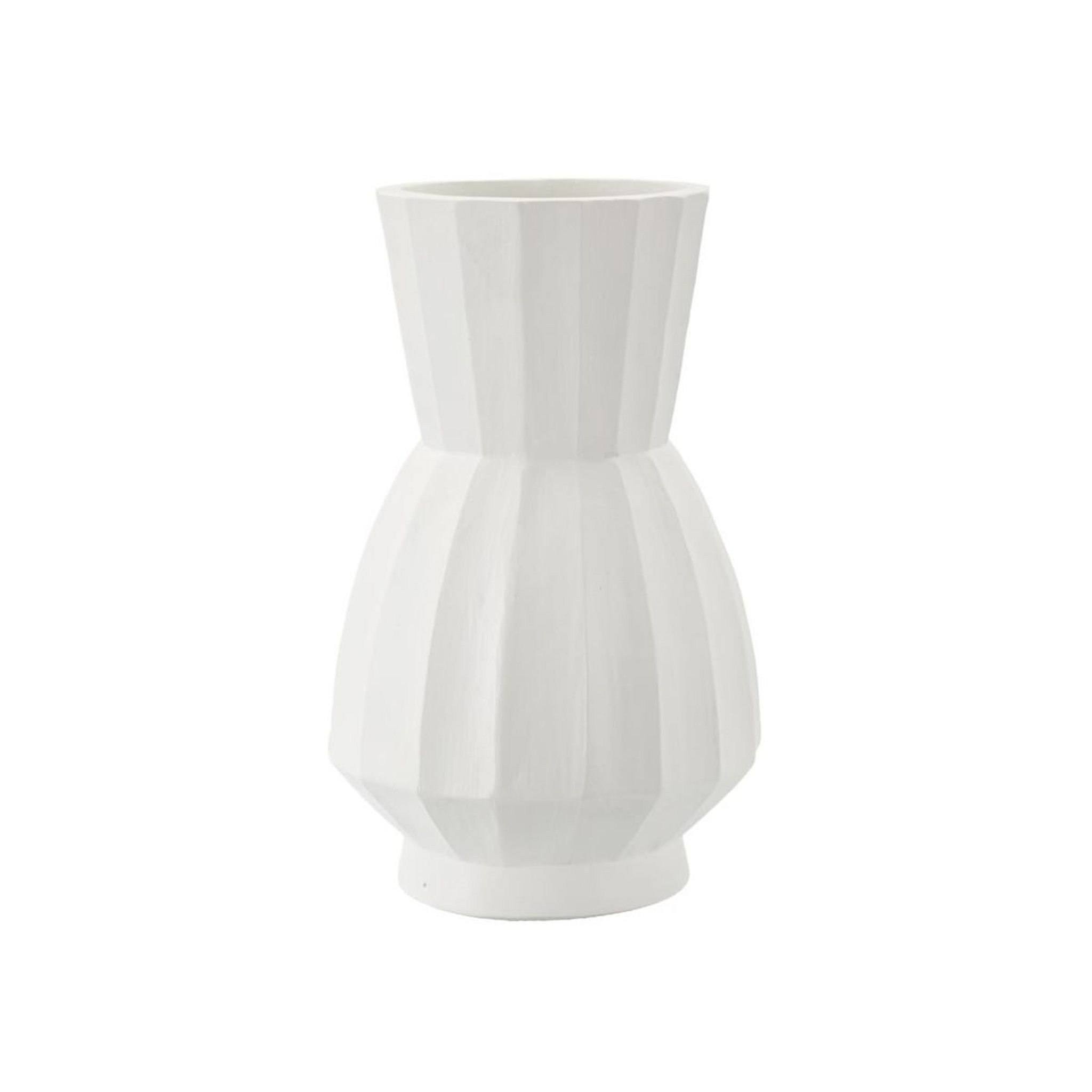Paris Prix Vase design  glint  41cm blanc