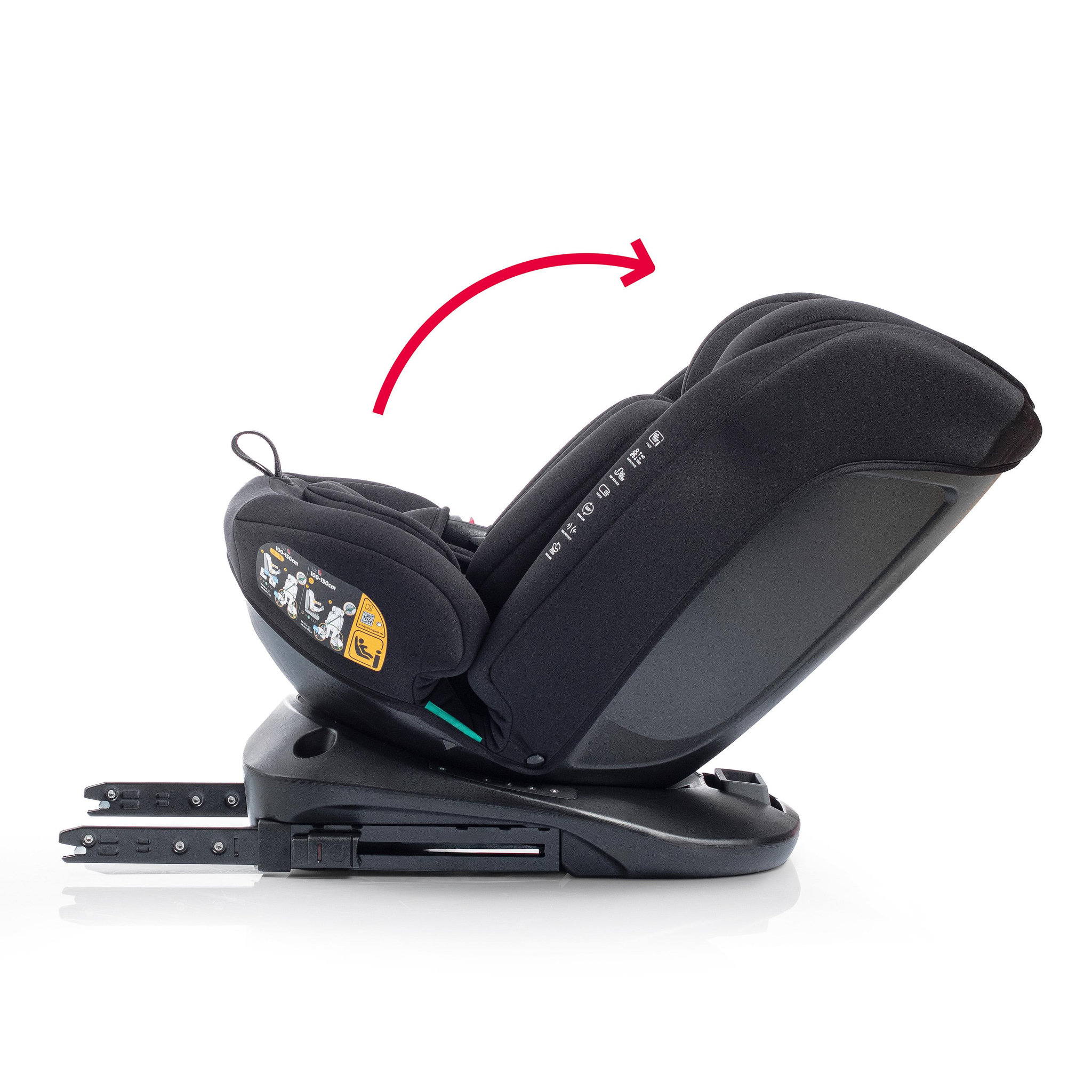 Voir la diapositive 5 : VIVITTA Siège auto garaia ifix top tether 40-150 cm
