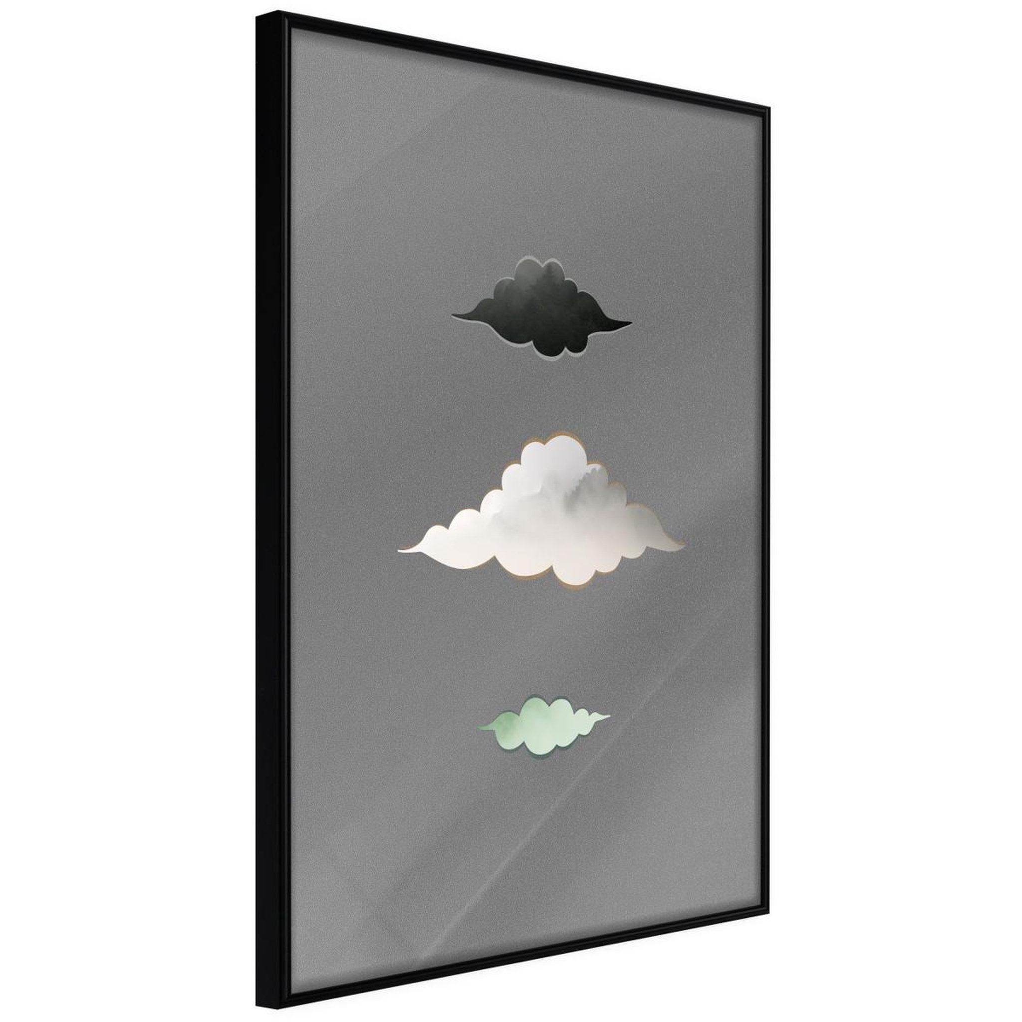 Paris Prix Affiche Murale Encadrée  Cloud Family