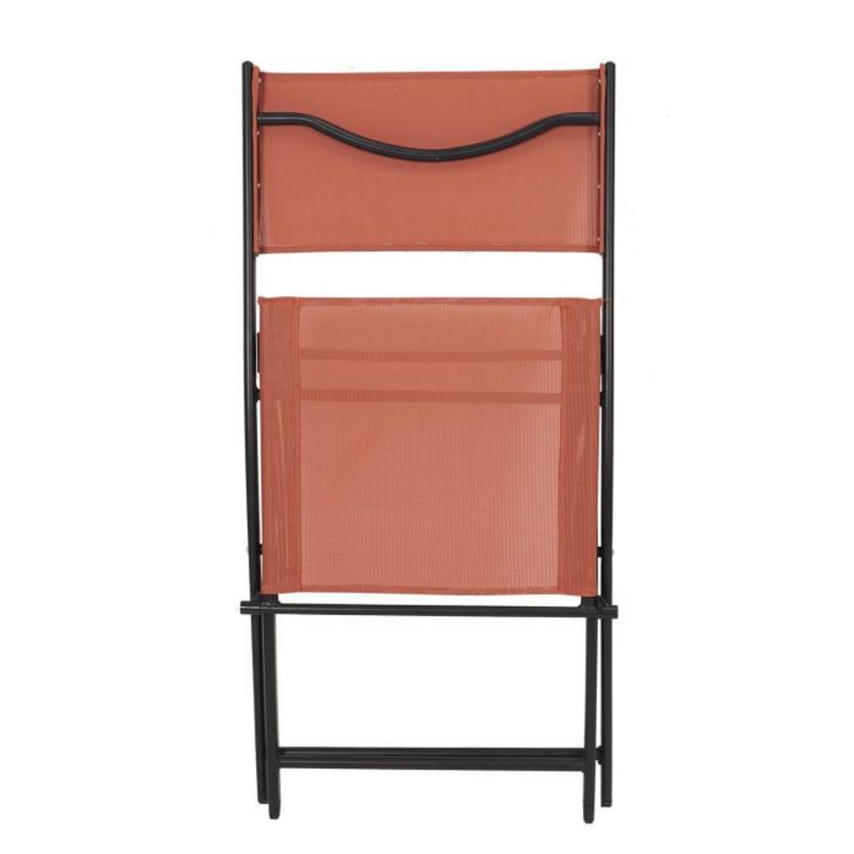 Paris Prix Lot de 4 Chaises Pliables  Jardin  79cm Terracotta