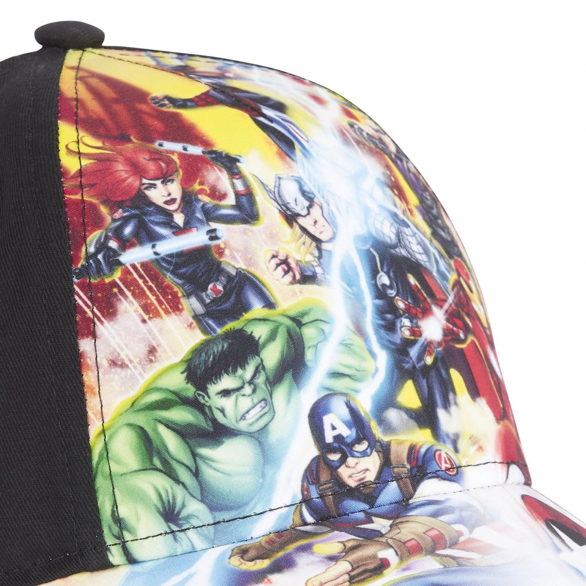 Voir la diapositive 3 : Marvel Casquette garçon Marvel