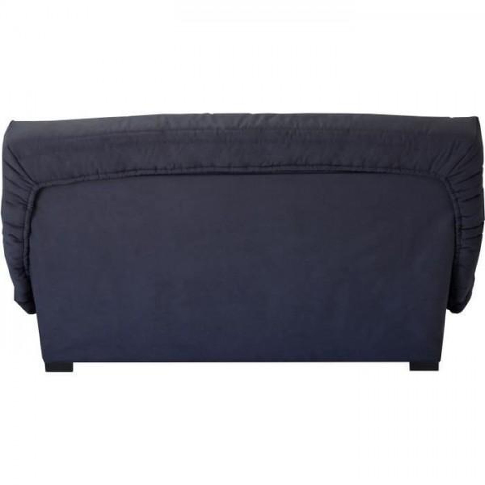Voir la diapositive 6 : MARKET24 Banquette clic clac 3 places - Matelas 17 cm - Tissu gris anthracite - L199 x P96 x H103 cm - CHLoe