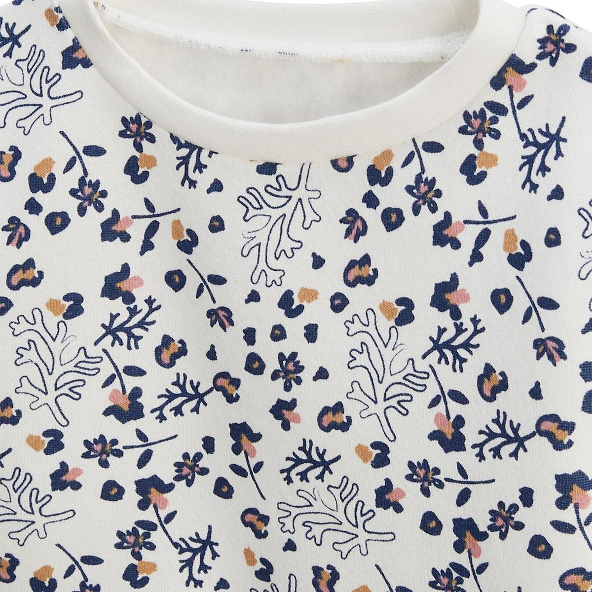 Petit Béguin Sweat-shirt enfant en molleton Céleste