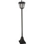 Voir la diapositive 1 : Smart garden Lampadaire solaire - SMART GARDEN - Metro - 20 lumens - Noir - 130 x 18 cm