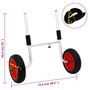 Voir la diapositive 6 : VIDAXL Chariot pour kayak 90 kg aluminium