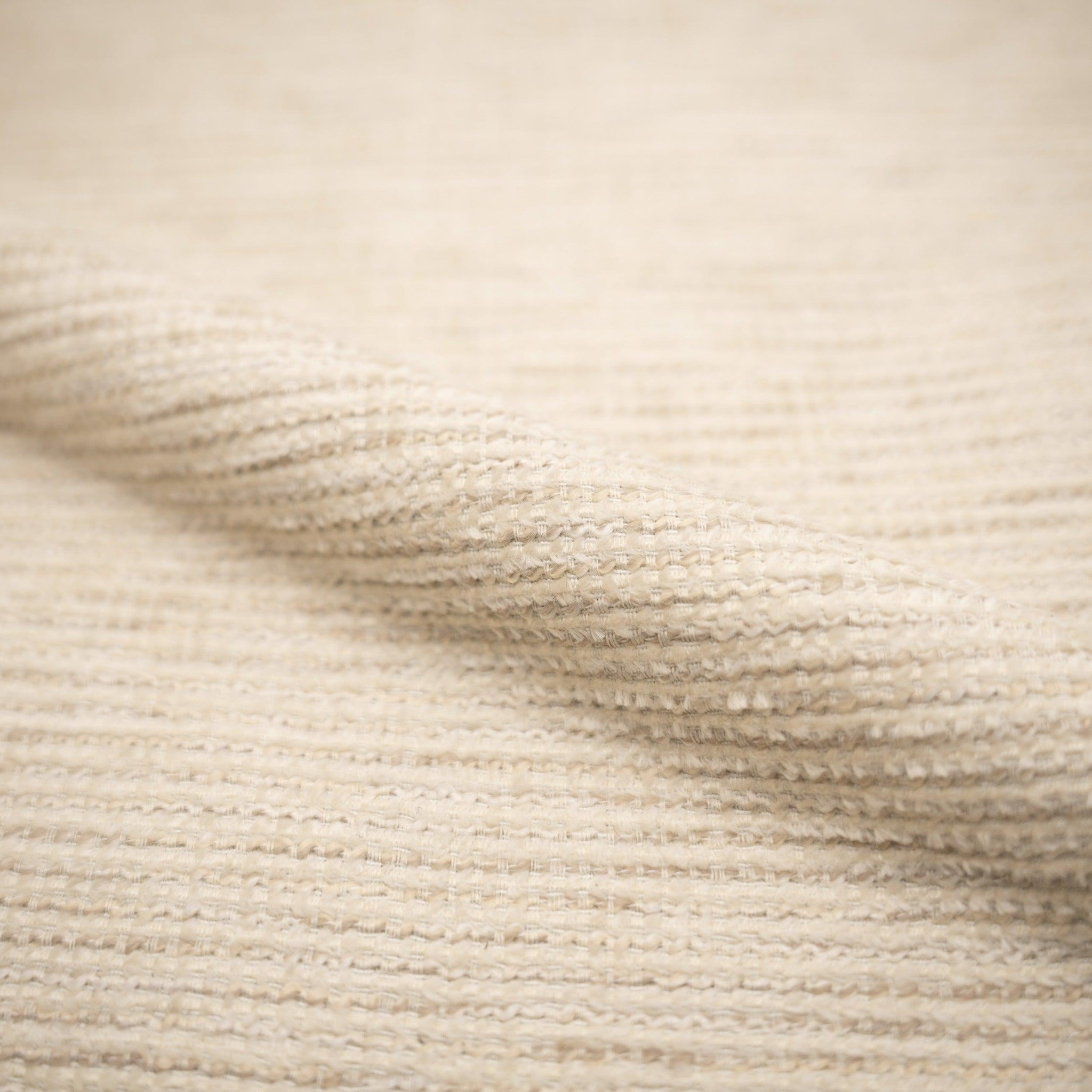 Voir la diapositive 3 : MAISON PAVANE Lot de 2 chaises pour îlot central 64 cm en tissu beige-alize