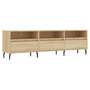 Voir la diapositive 2 : VIDAXL Meuble TV chene sonoma 150x30x44,5 cm bois d'ingenierie