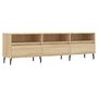 Voir la diapositive 2 : VIDAXL Meuble TV chene sonoma 150x30x44,5 cm bois d'ingenierie