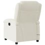 Voir la diapositive 4 : VIDAXL Fauteuil inclinable de massage electrique creme velours