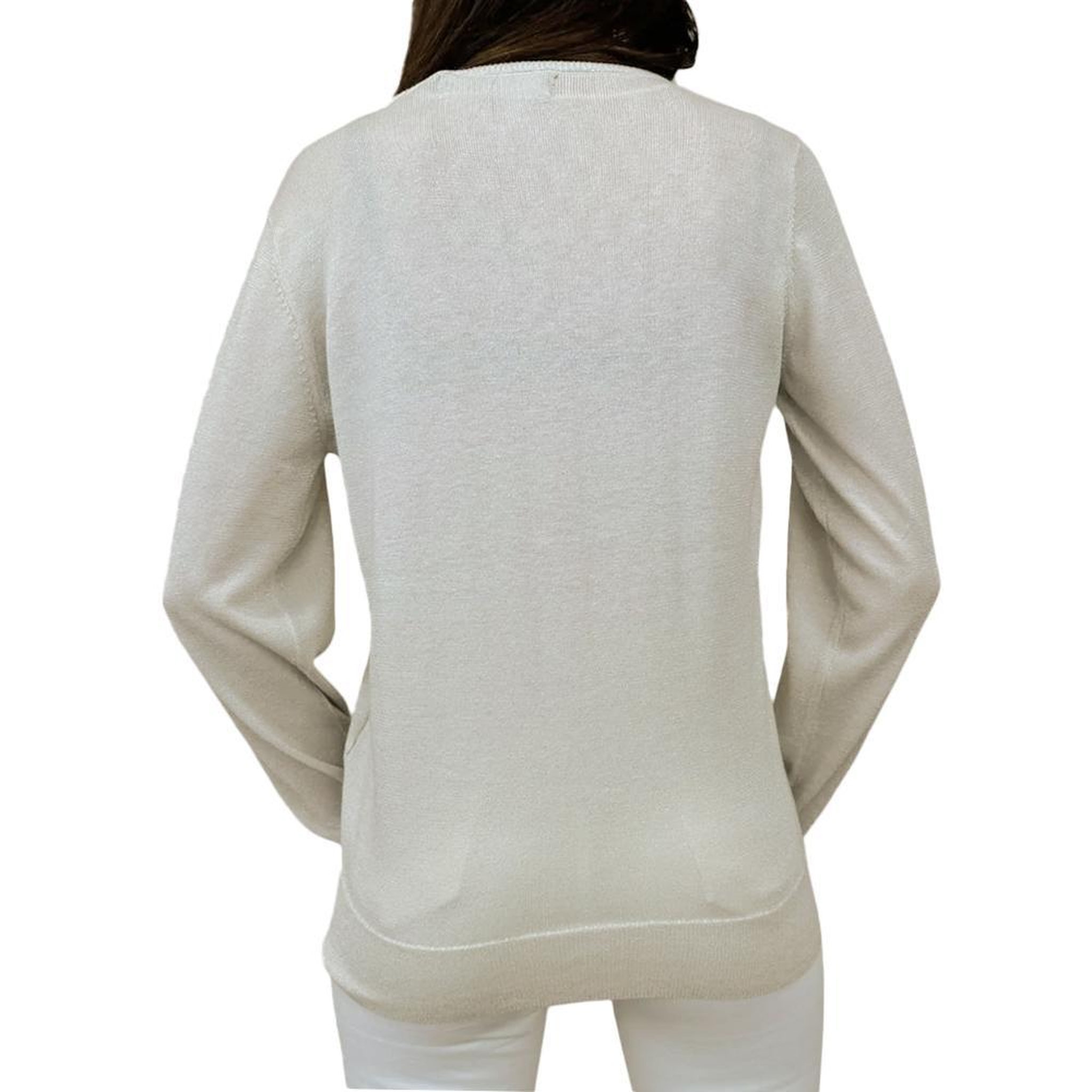 Voir la diapositive 2 : Vero Moda Pull Écru Femme Vero Moda Blaze