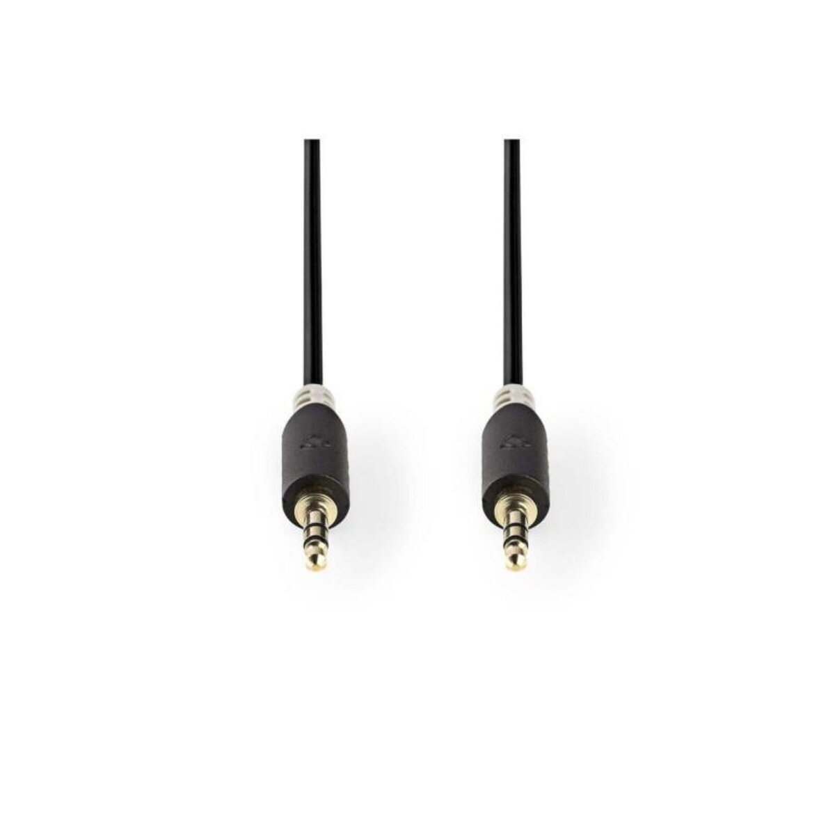 NEDIS Câble audio stéréo | 3.5 mm Mâle | 3.5 mm Mâle | Plaqué or | 5.00 m NEDIS - CABW22000AT50