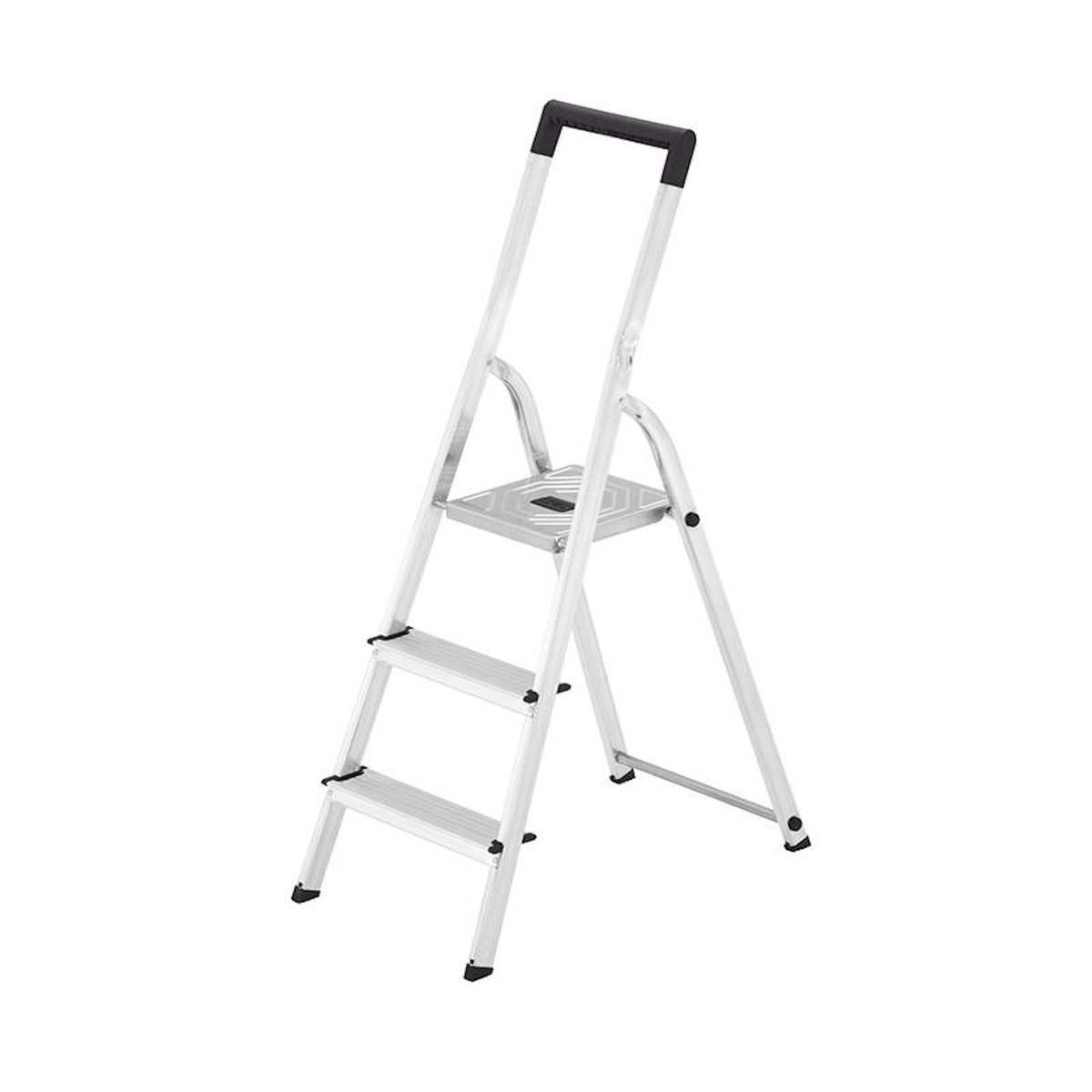 HAILO Escabeau domestique pliable en aluminium 3 marches ultra léger Hailo L40