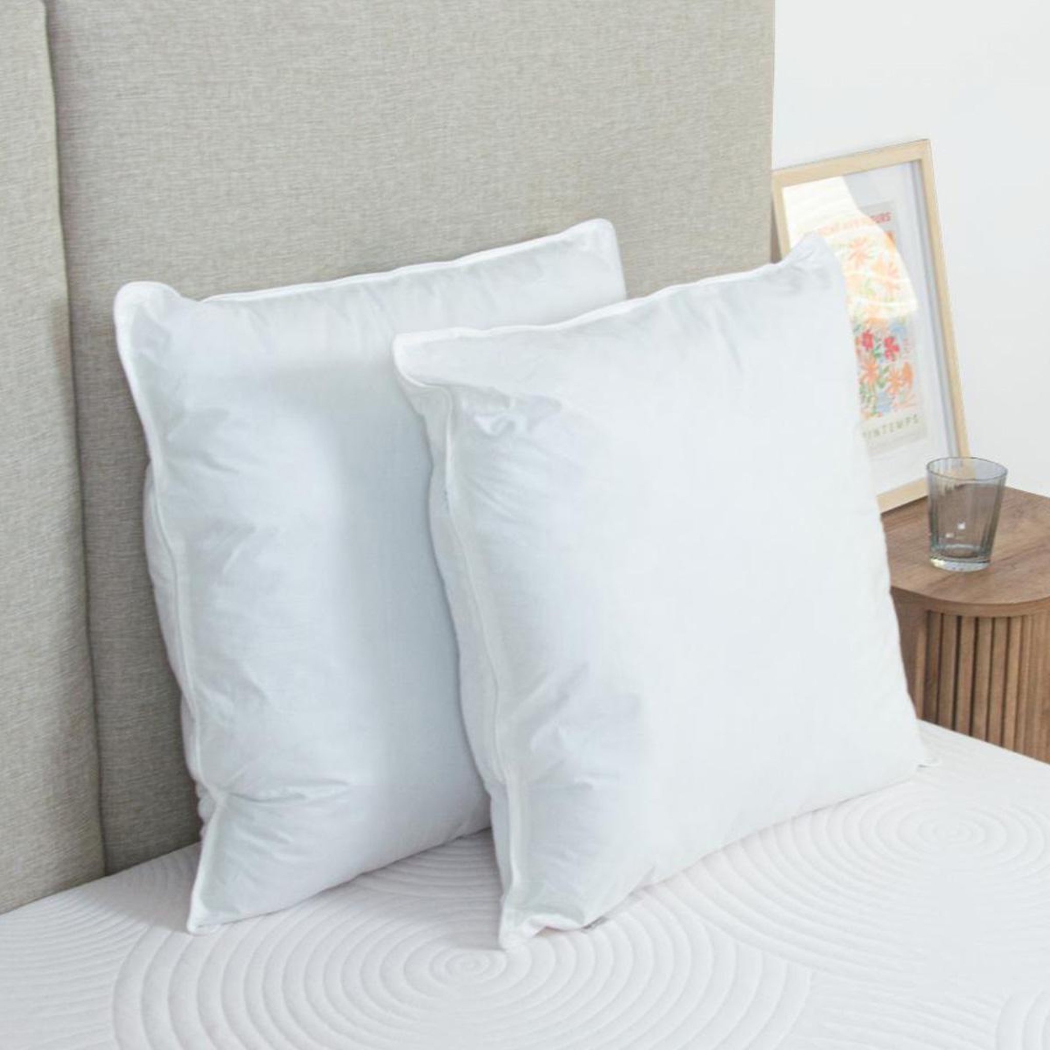 Voir la diapositive 2 : BELLECOUR Bellecour literie | lot de 4 oreillers alaska | fibres creuses polyester