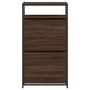 Voir la diapositive 5 : VIDAXL Armoire a chaussures chene marron 60x34x112cm bois d'ingenierie