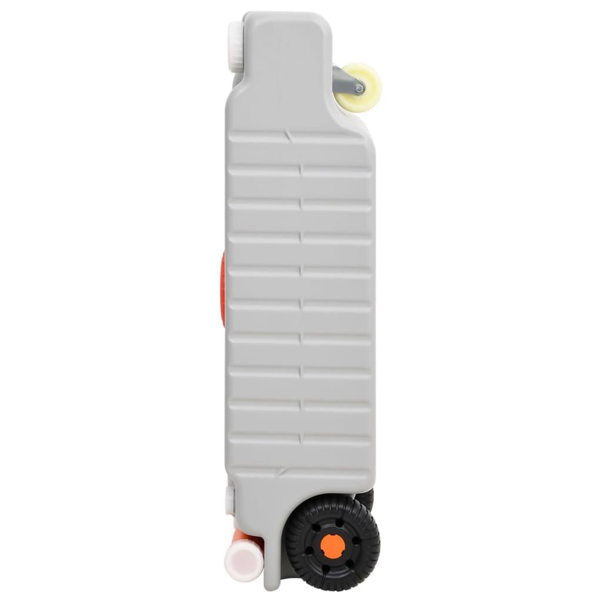 Voir la diapositive 4 : VIDAXL Reservoir d'eau a roulettes pour le camping 75 L gris