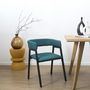 Voir la diapositive 2 : The Home Deco Factory Fauteuil design bleu
