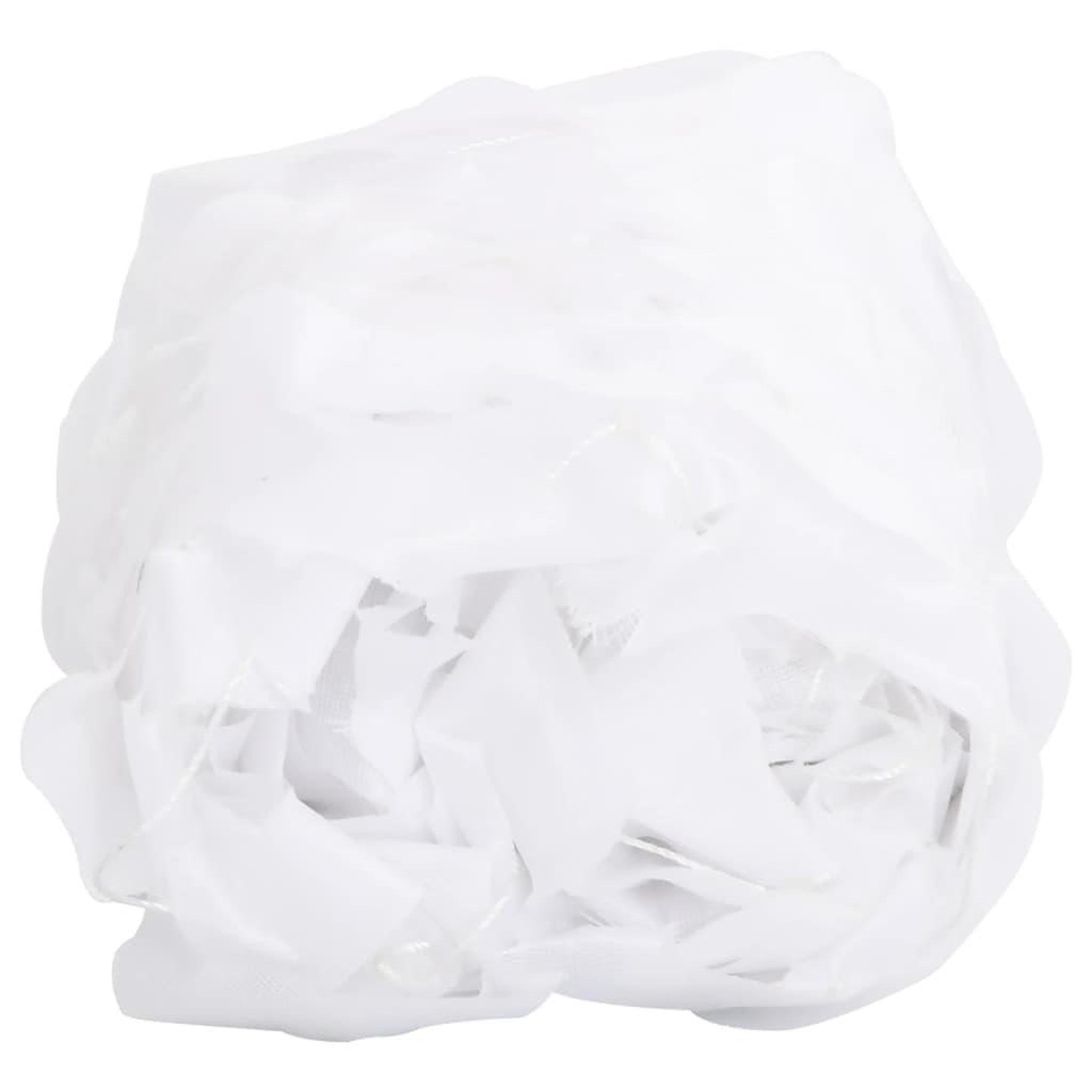 Voir la diapositive 3 : VIDAXL Filet de camouflage avec sac de rangement 809x207 cm blanc