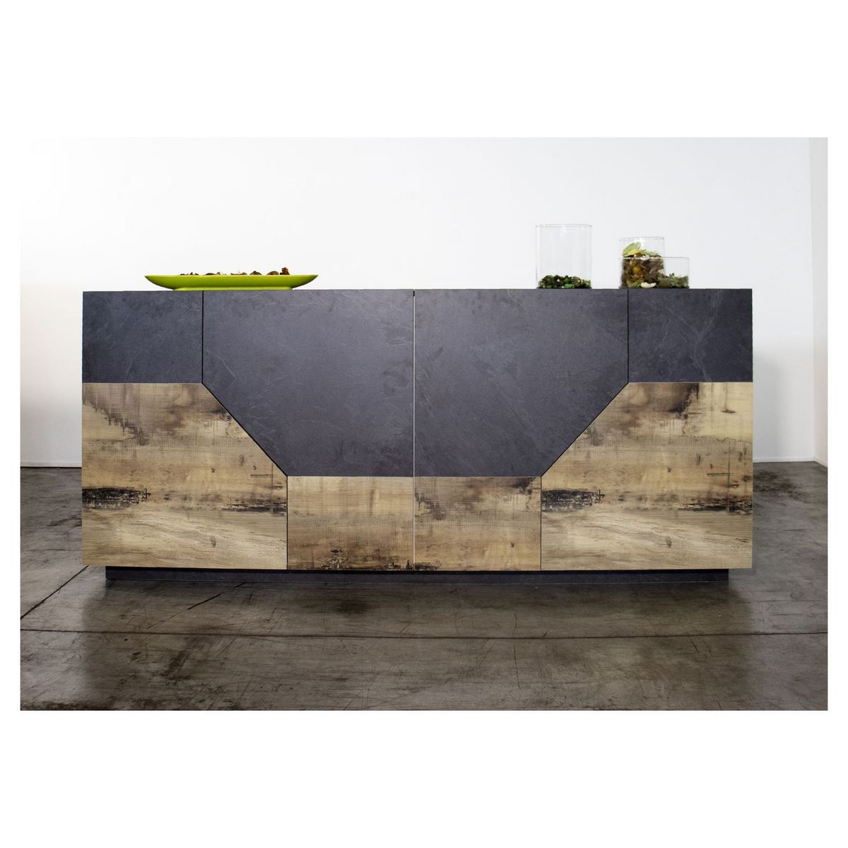 Buffet moderne 2 portes L160cm SORRENTE