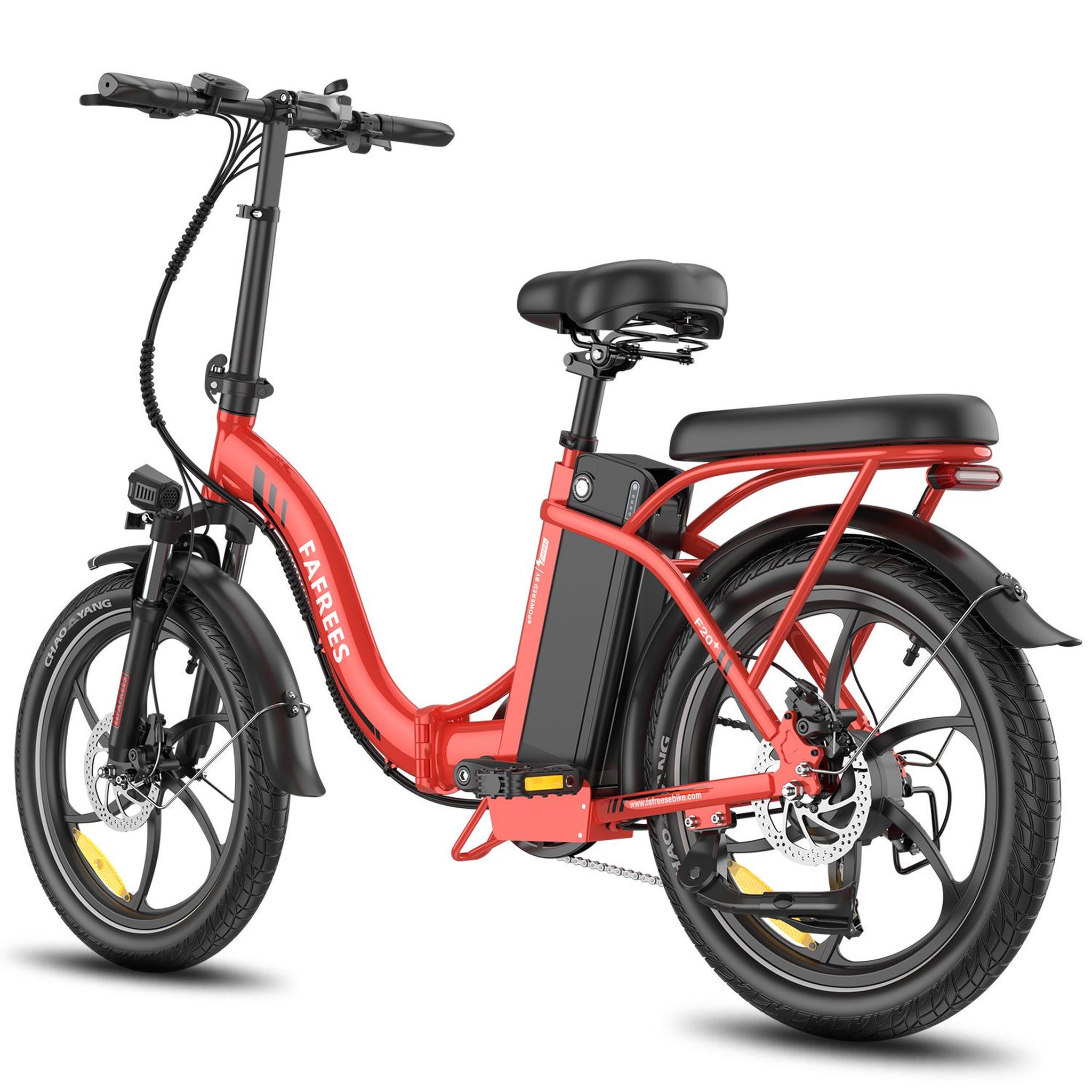 Voir la diapositive 5 : FAFREES Vélo électrique pliable urbain fafrees f20+