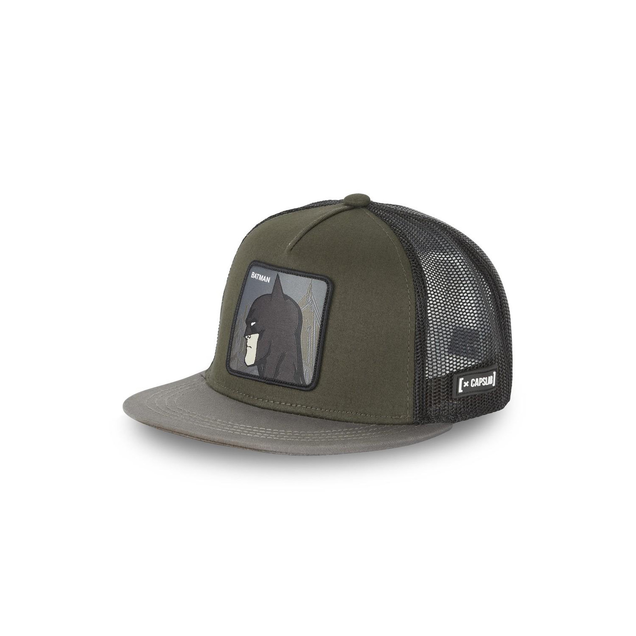 Voir la diapositive 1 : CAPSLAB Casquette snapback  visière plate avec filet DC Comics Batman