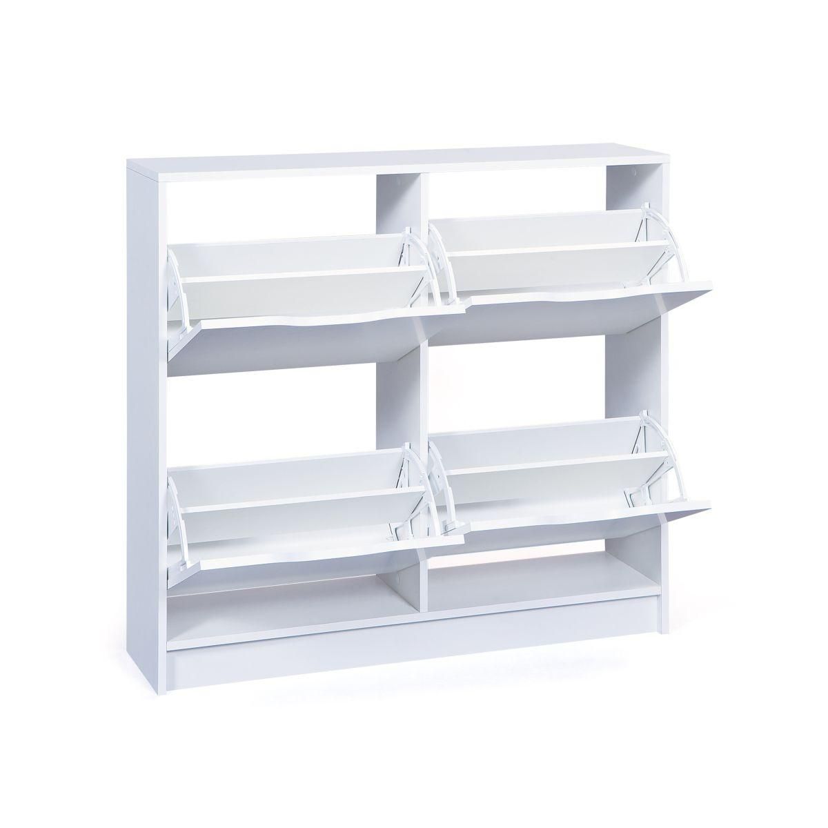 Meuble à chaussures 4 abattants FALONE