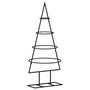 Voir la diapositive 5 : VIDAXL Arbre de Noël en metal pour decoration noir 60 cm