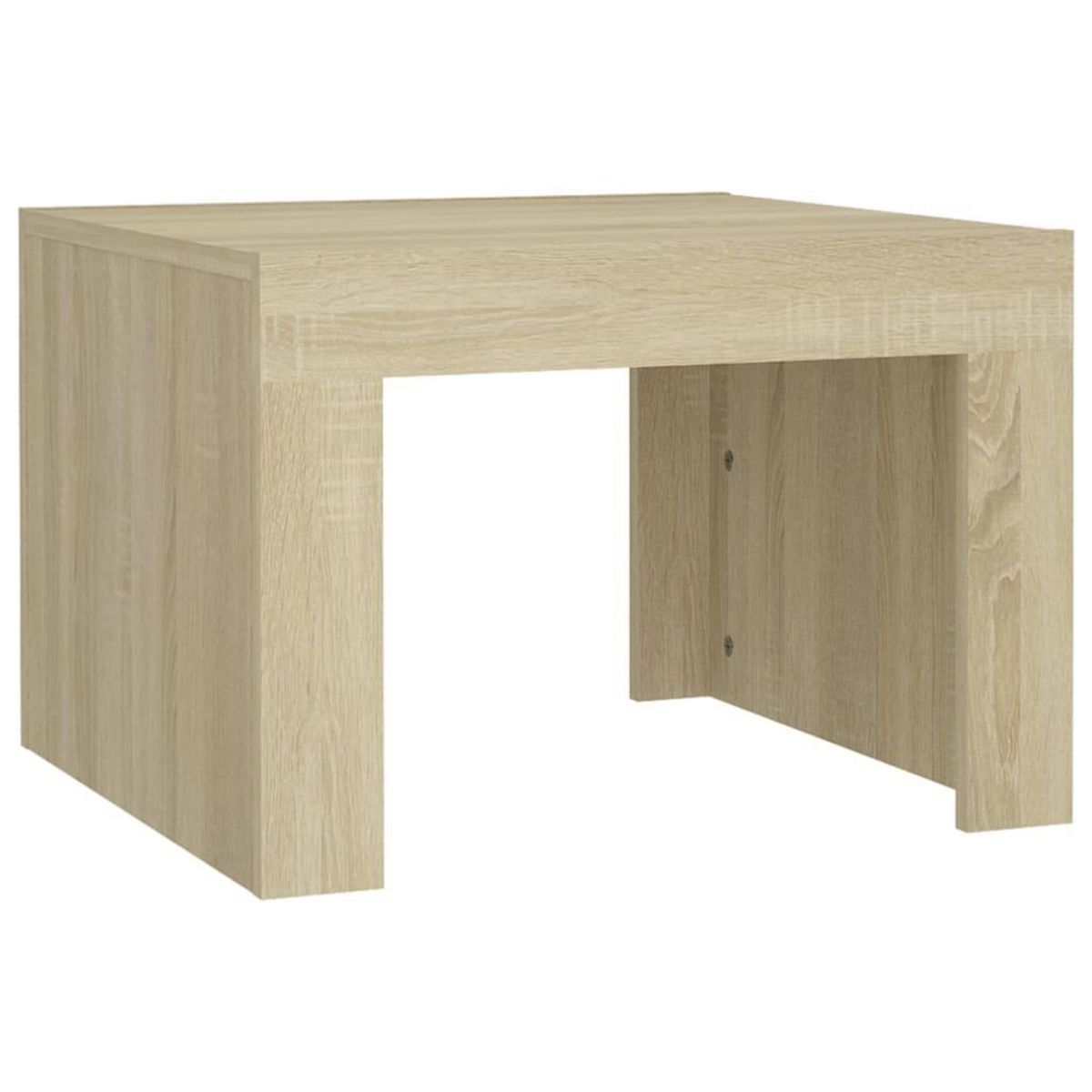 VIDAXL Table basse Chene sonoma 50x50x35 cm Bois d'ingenierie