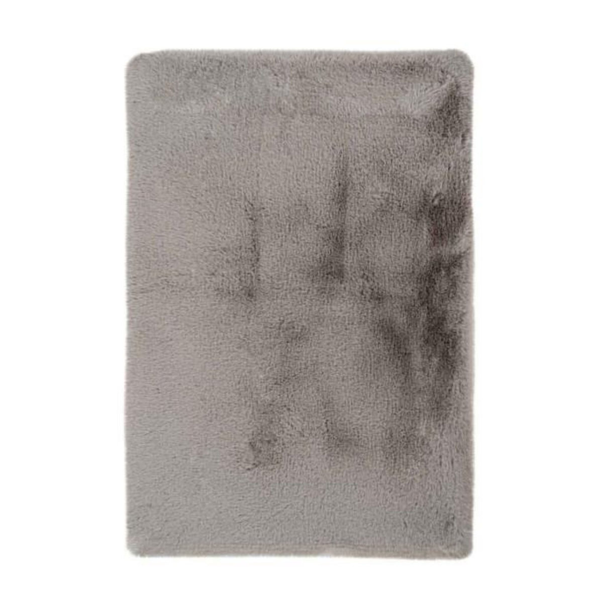 Paris Prix Tapis de Bain Doux Antidérapant  Rabbit  Gris Clair