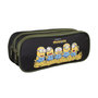Voir la diapositive 2 : Bagtrotter Trousse rectangulaire noire Les Minions - Bagtrotter