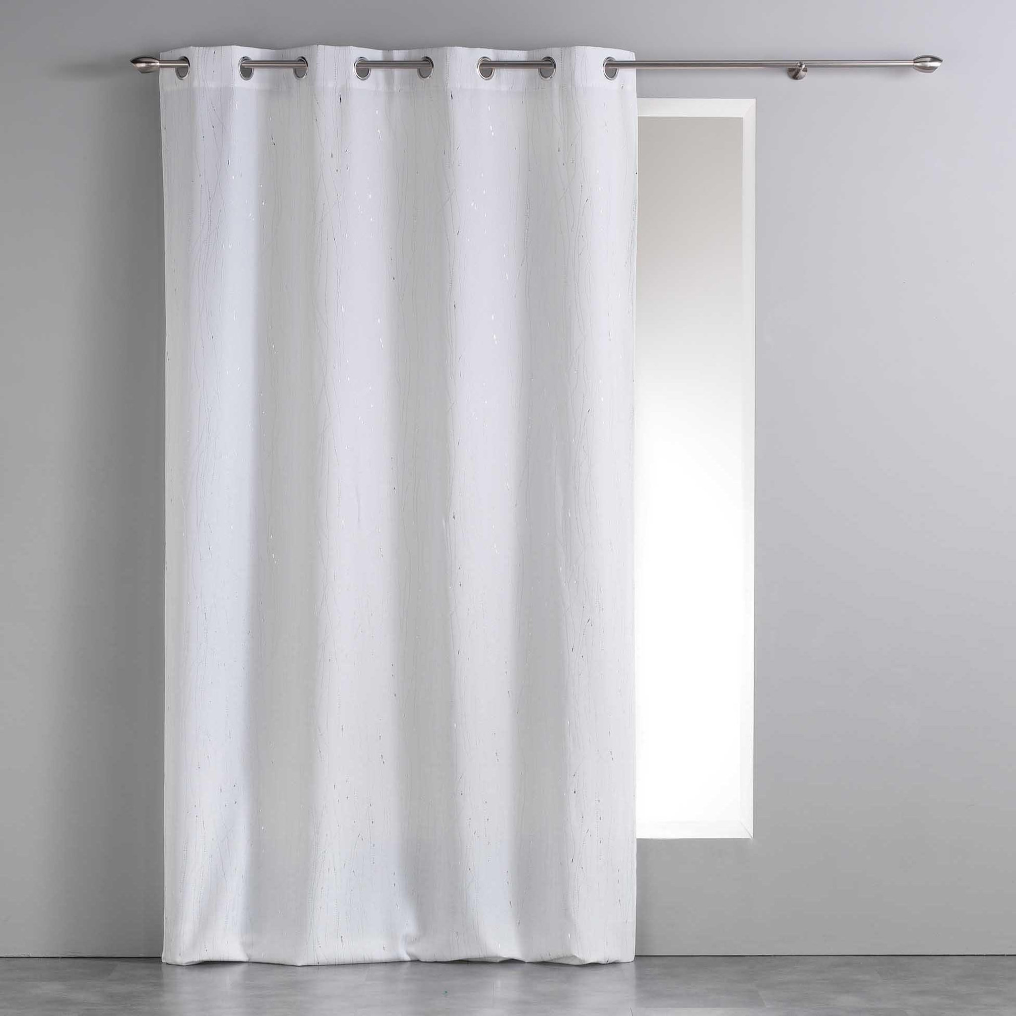Voir la diapositive 3 : Eden Rideau a oeillets filliane design et moderne