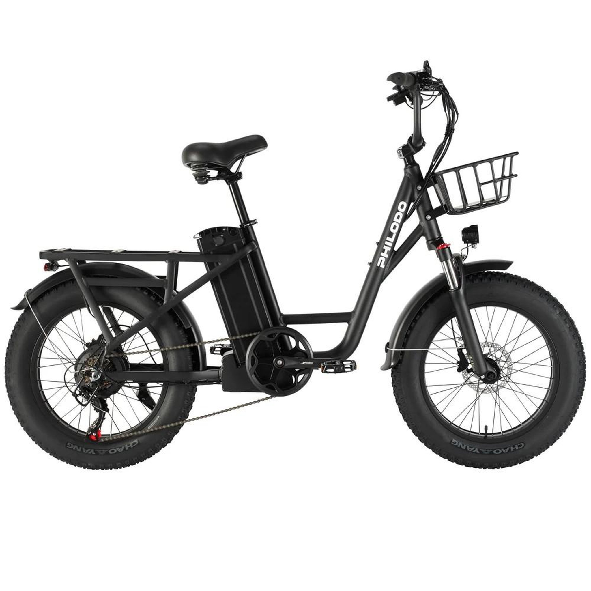 PHILODO Vélo cargo électrique philodo t1. Coloris disponibles : Vert, Noir