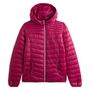 Voir la diapositive 3 : INEXTENSO Doudoune légère avec capuche rose femme