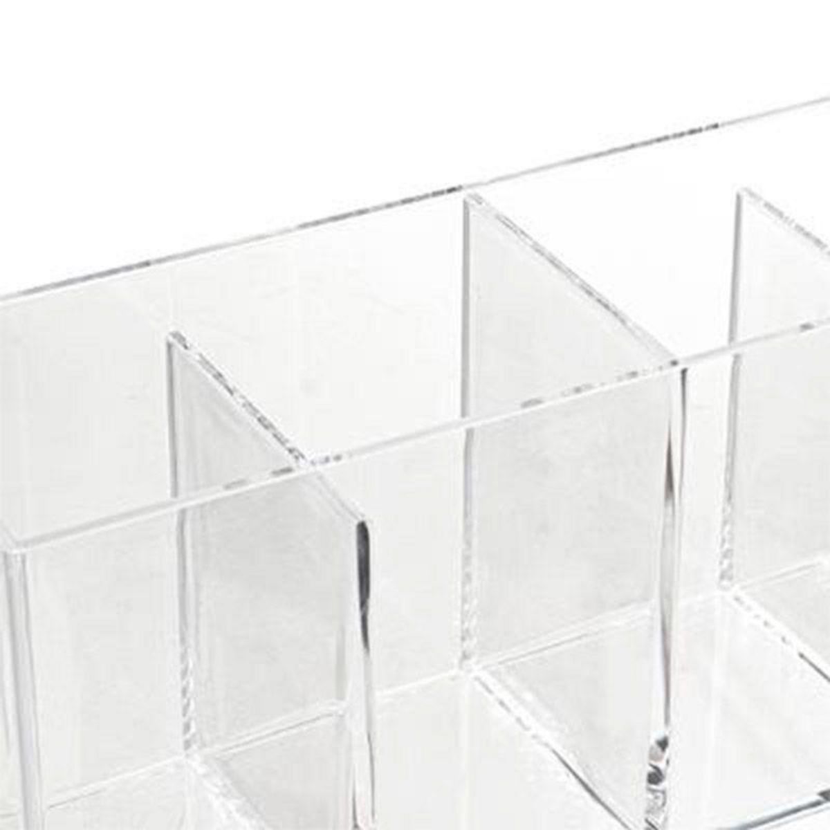  Organiseur 4 Compartiments  Selena  22cm Transparent