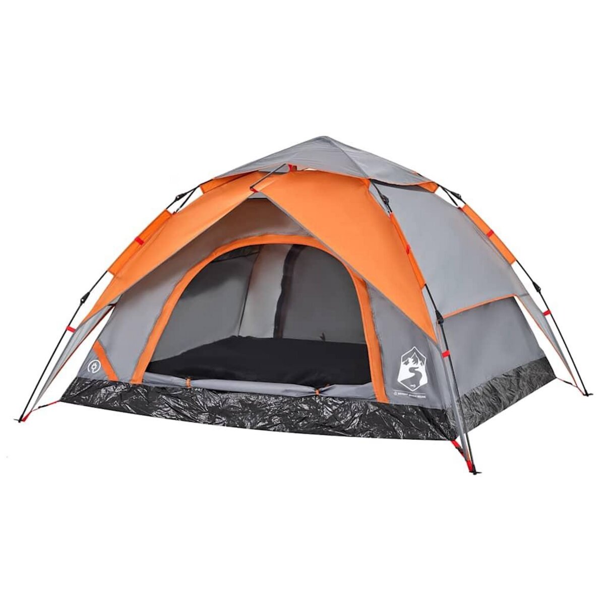 VIDAXL Tente de camping a dome 4 personnes liberation rapide