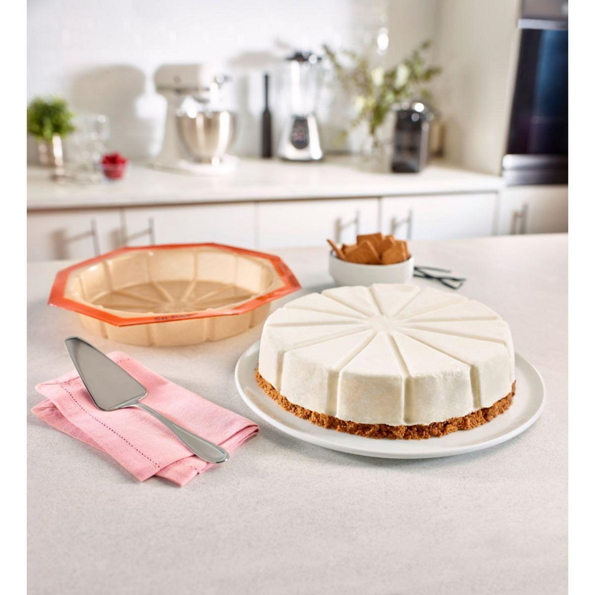 SILPAT Moule à gâteau 12 portions by Maison Demarle