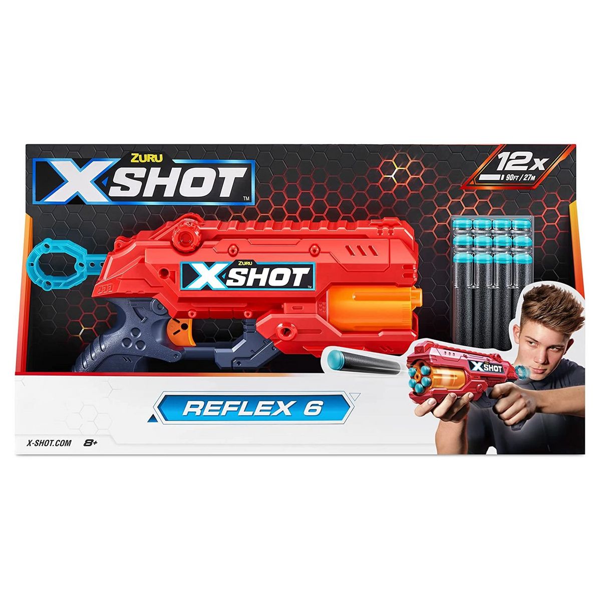 XSHOT ZURU Xshot Excel 6 x12 Recharges 