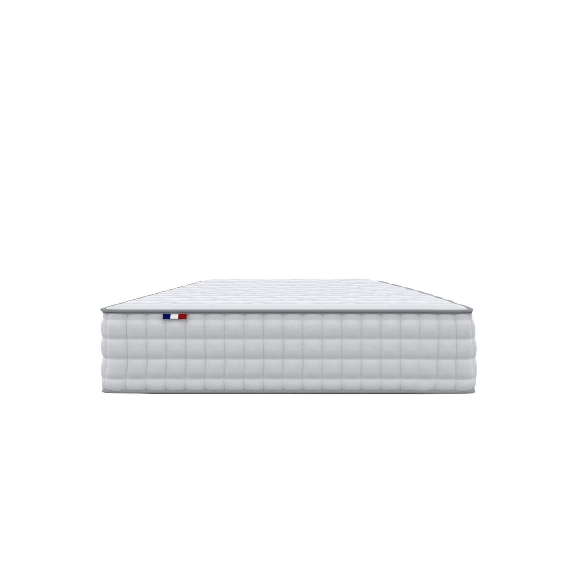 Voir la diapositive 6 : IDLITERIE Ensemble literie : matelas à ressorts COSMOS et sommier - qualité française