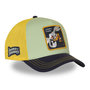 Voir la diapositive 4 : CAPSLAB Casquette trucker premium filet et patch Looney Tunes Bugs and Daffy
