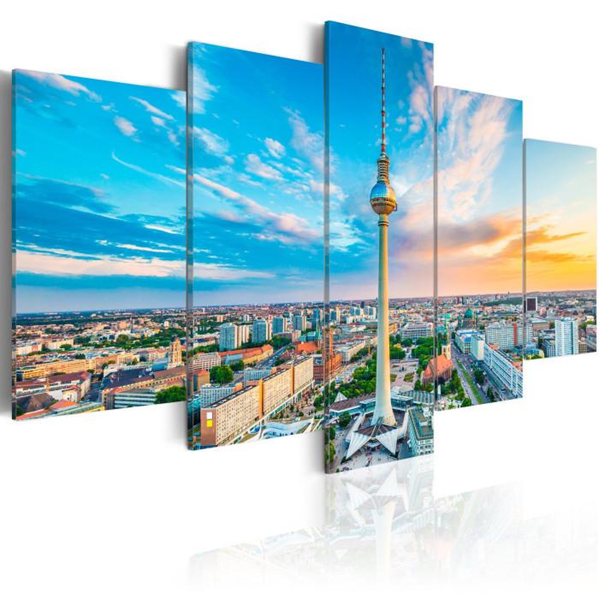 Paris Prix Tableau Imprimé  Berlin TV Tower, Germany. Coloris disponibles : Multicolore