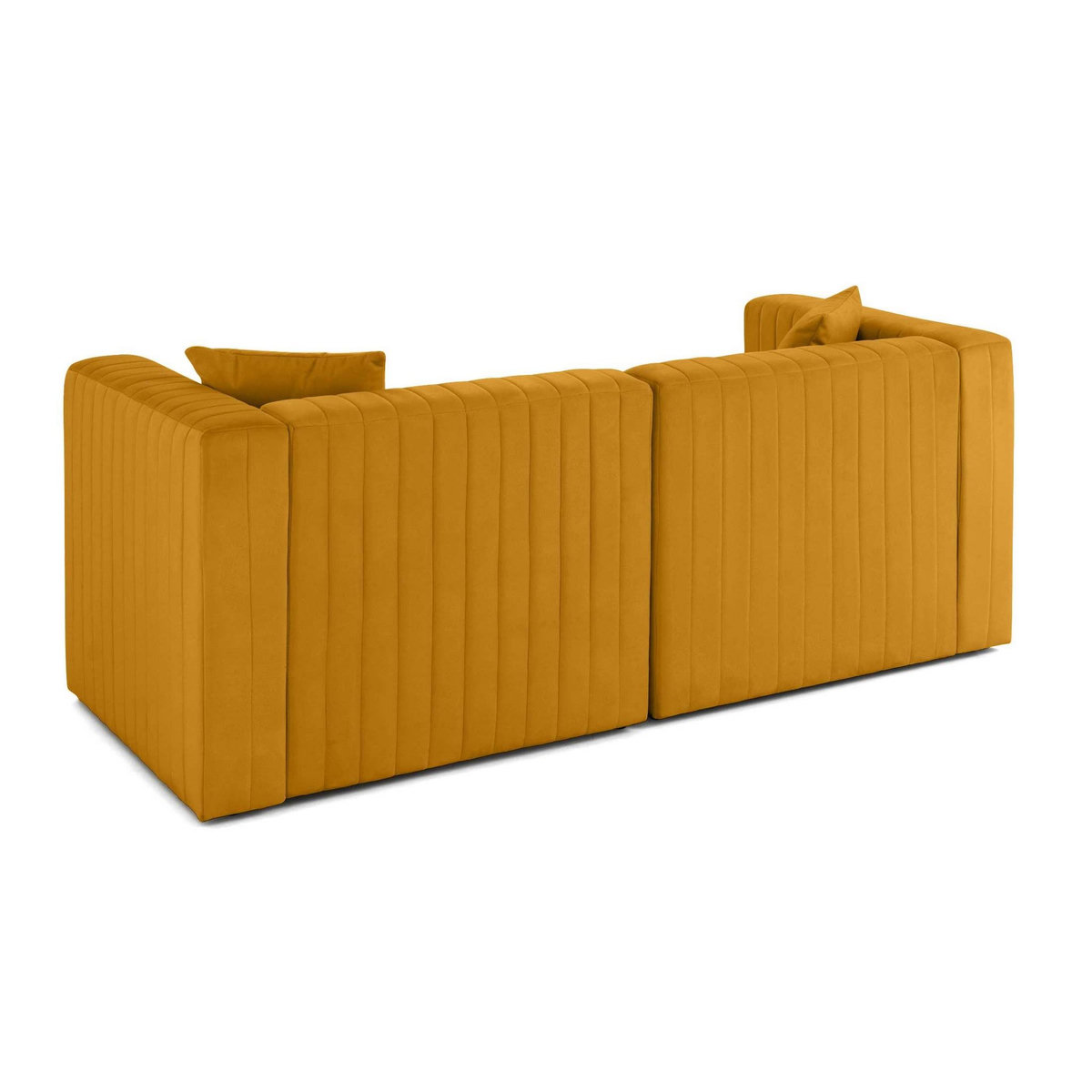 LISA DESIGN Nova - canapé modulable 2 places - en velours