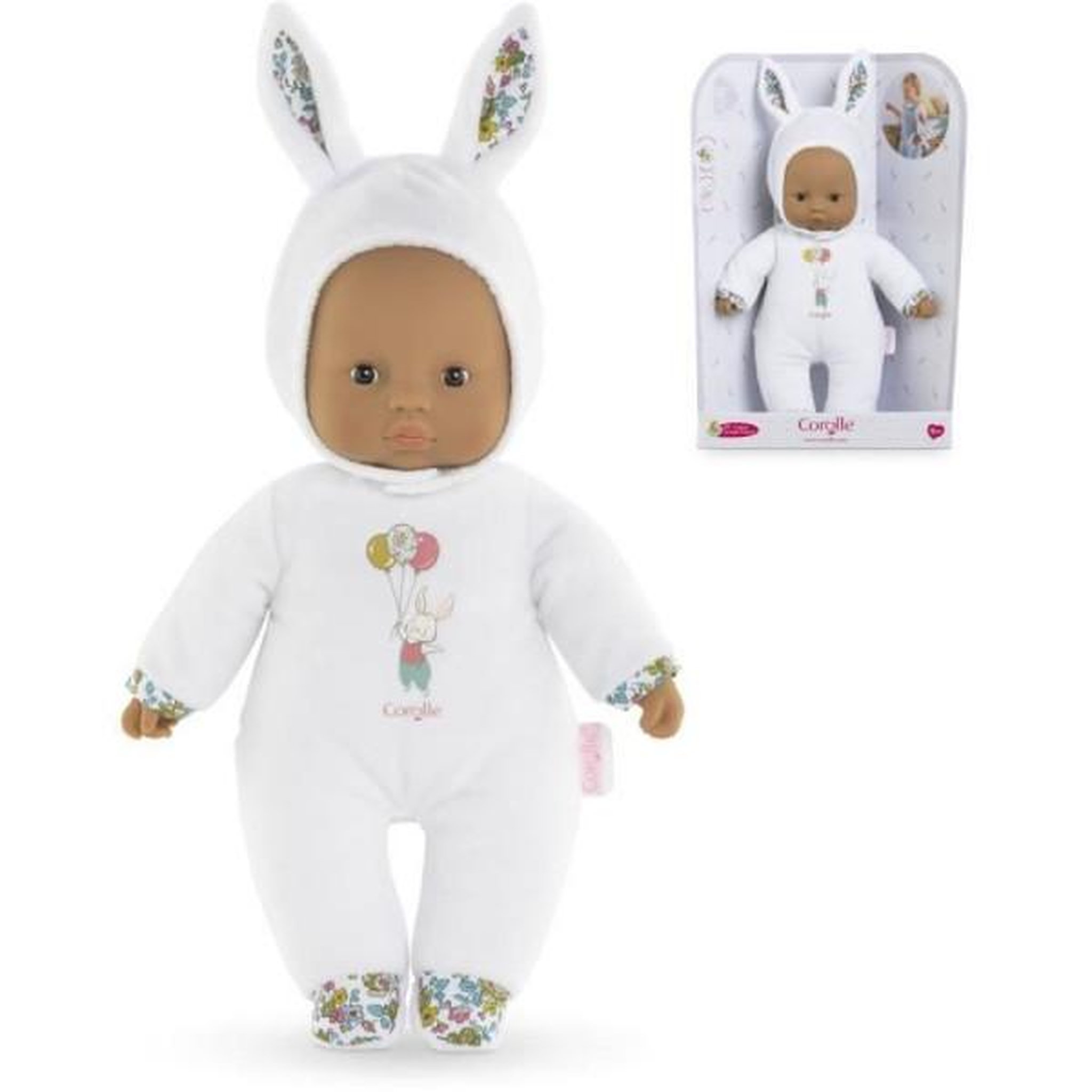 Voir la diapositive 4 : Corolle Poupon Pti'Cœur Lapin Blanc