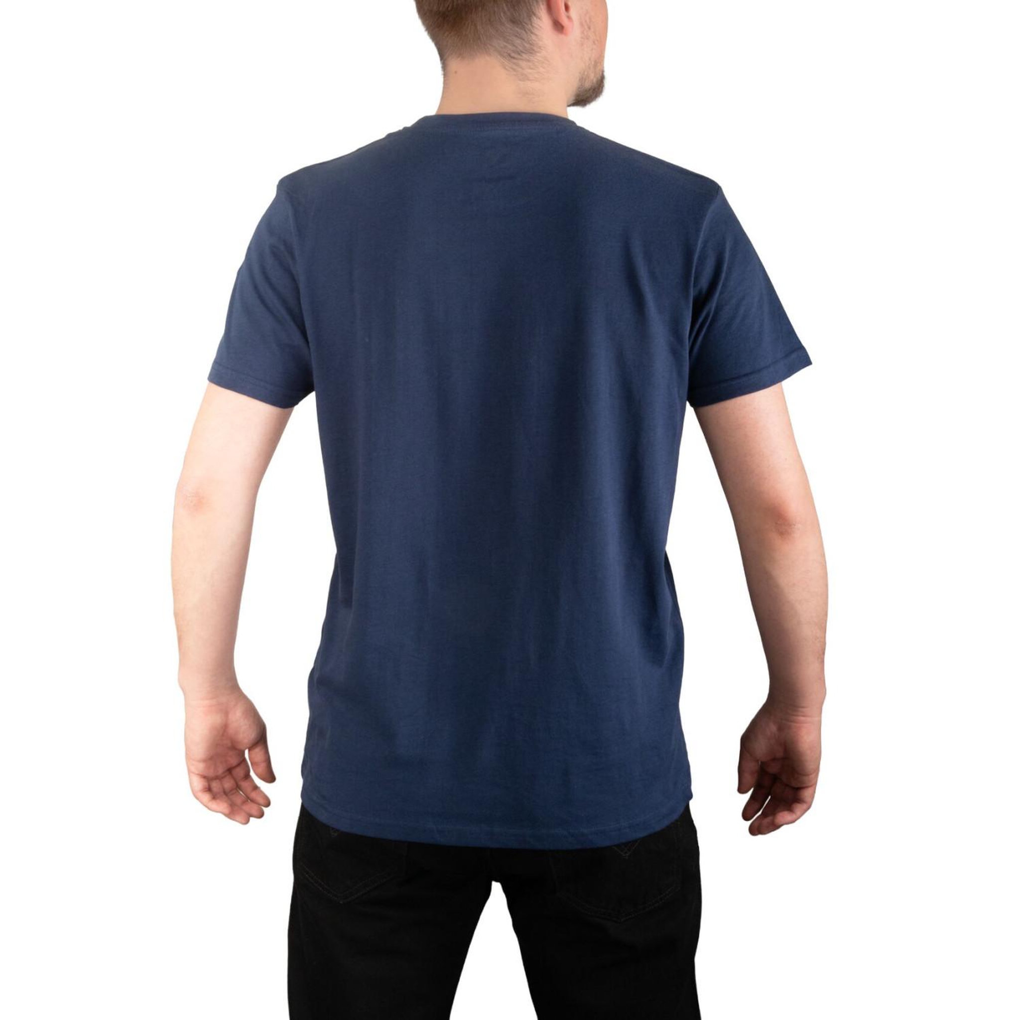 Voir la diapositive 3 : FREEGUN T-shirt homme en jersey 140GSM imprimé devant Let's Go