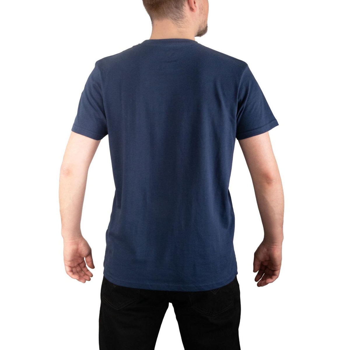 FREEGUN T-shirt homme en jersey 140GSM imprimé devant Let's Go